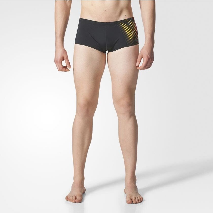 ADIDAS SPODENKI BOKSERKI BP5827 GRAPHIC AQUASHORTS BLACK/SHOCK PINK S16/EQT YELLOW S16 ROZMIAR D4