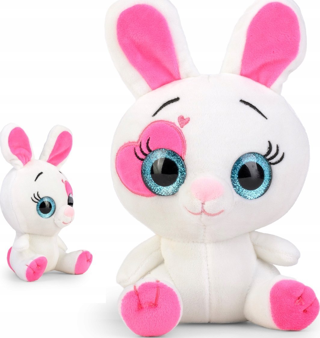 Maskotka królik biały 20cm M-731 42893