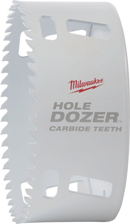 Milwaukee Otwornica Bi-metal 108mm Hole Dozer CARBIDE TEETH zęby z węglika MILWAUKEE