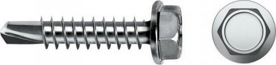 Celo Wkręt samogwintujący CELO 4,2 x 16 mm Śruba do blach metalowych 500 Sztuk Cynkowanie