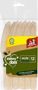 Jan Niezbędny Zielony Dom Noże drewniane 12 szt.