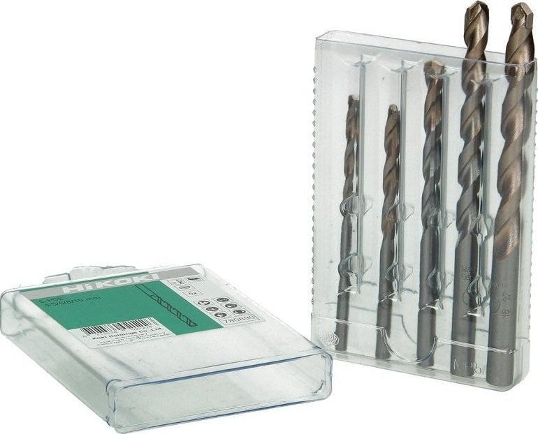 Wiertło Hikoki Zestaw wierteł do muru 5 szt. 4/5/6/8/10mm