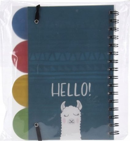 Koopman Notatnik z gumką wielofunkcyjny planer