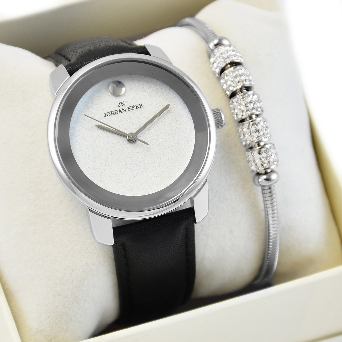 Zegarek Jordan Kerr Zestaw damski zegarek CIRA 8149L-3A + bransoletka