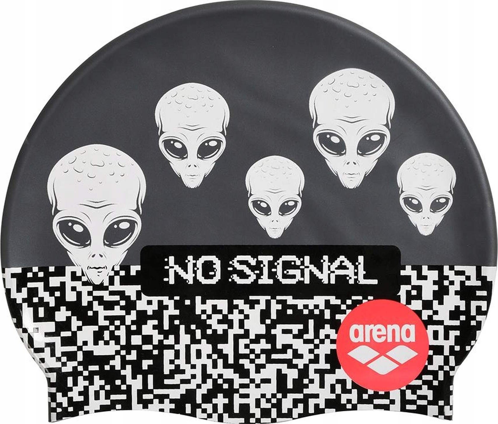 Arena Czepek Pływacki Arena Crazy Signal Black