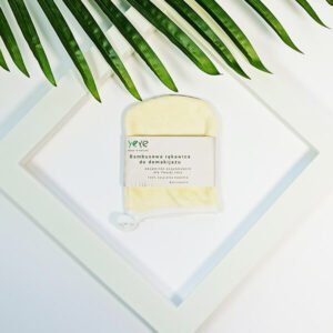 Yeye Bambusowa rękawica do demakijażu Yeye Żółty