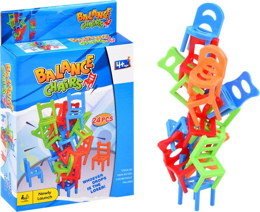Jokomisiada Gra zręcznościowa balansujące krzesła GR0500