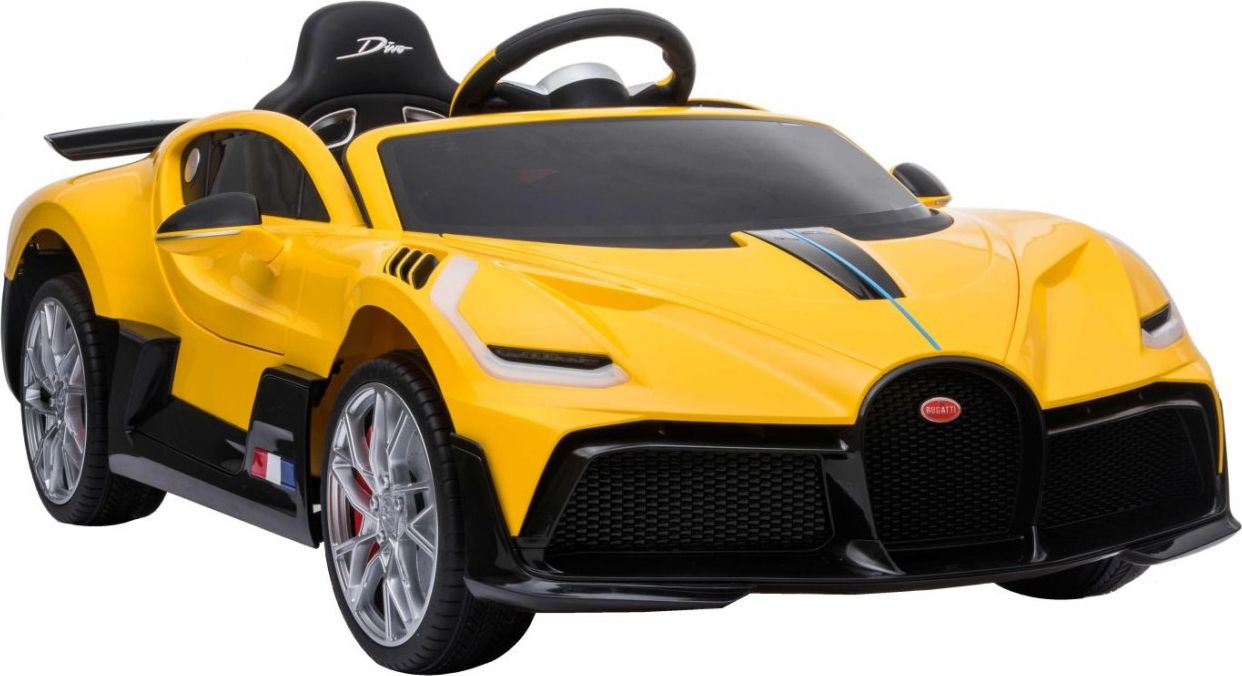 Import SUPER-TOYS ORYGINALNE BUGATTI DIVO PEŁNA OPCJA, MIĘKKIE KOŁA, MIĘKKIE SIEDZENIE/HL338