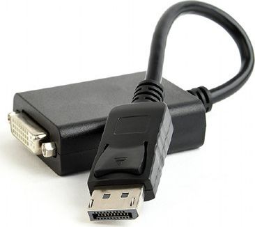 Adapter AV Gembird DisplayPort - DVI-I czarny (A-DPM-DVIF-03)