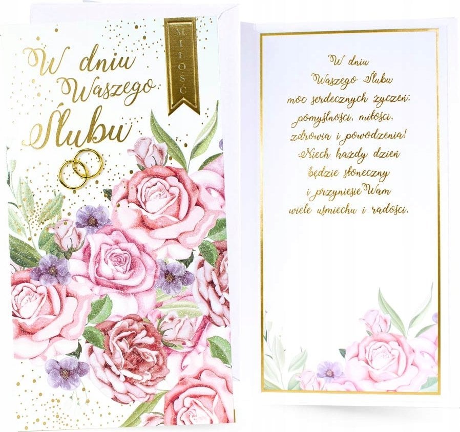 KUKARTKA KARNET SLUB PM-332