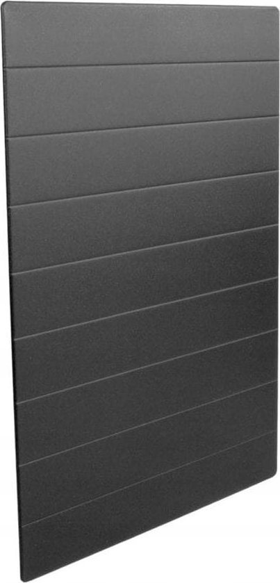 IDMAR Panel dekoracyjny 600x400 z przetłoczeniami poziomymi antracyt VERDE