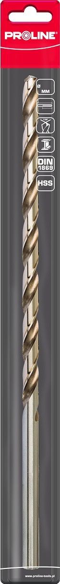 Wiertło Pro-Line WIERTŁO DO MET.EXTRA DŁ.HSS DIN1869 SZLIF.5.0MM SZT1 PROLINE