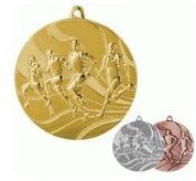 Victoria Sport Medal złoty stalowy - Biegi z grawerowaniem laserem - RMI