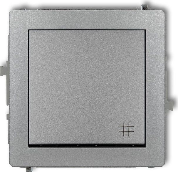 Karlik Deco łącznik krzyżowy srebrny metalik (7DWP-6)