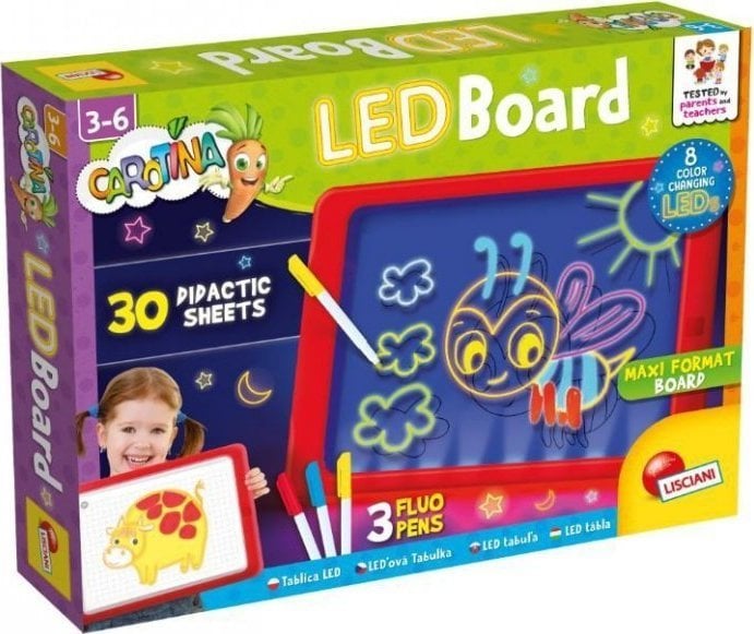 Lisciani LISCIANI CAROTINA TABLICA LED.