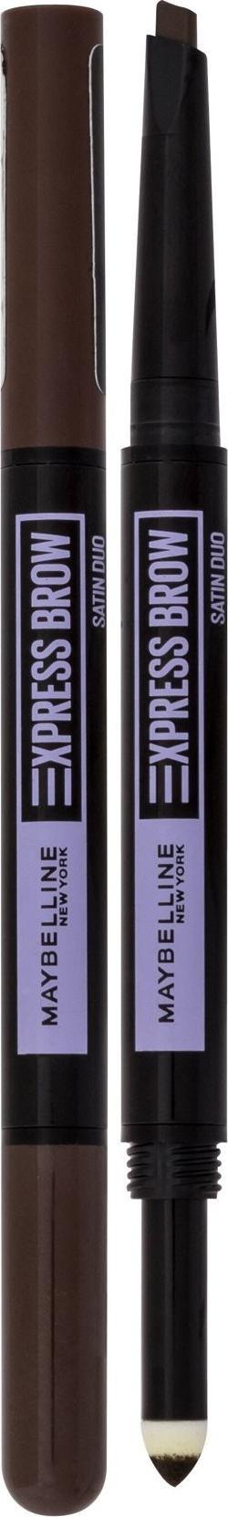 Maybelline Maybelline Express Brow Satin Duo Kredka do brwi 0,71g Dark Brown