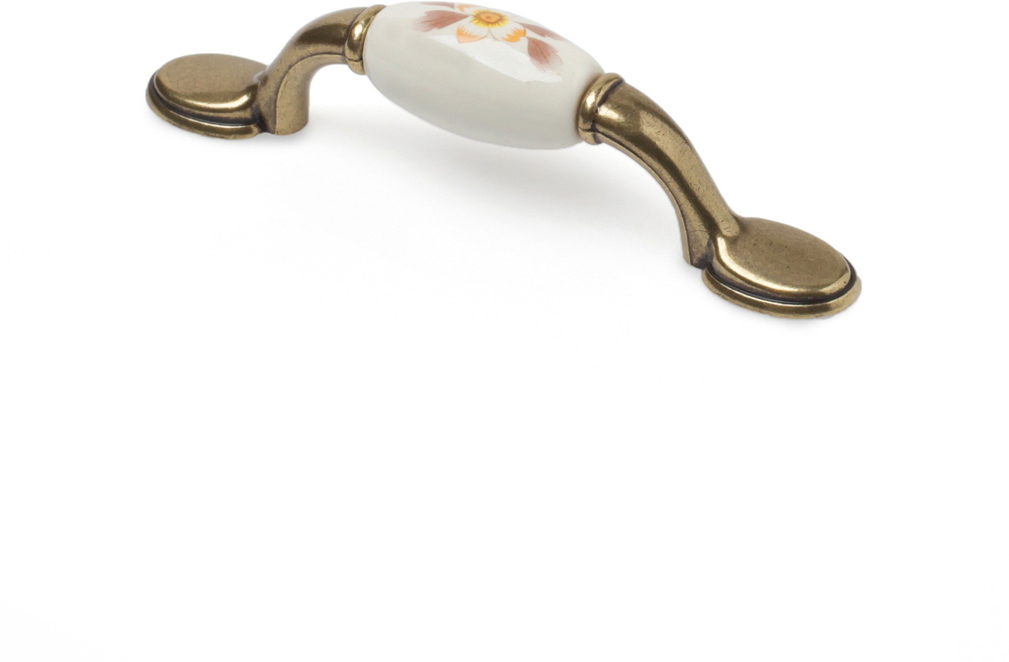 FURNITURE HANDL 96MM 7-835.44 ANT BRASS