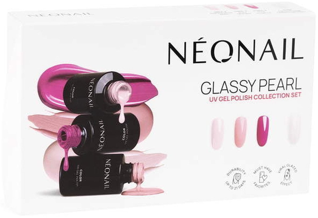 NeoNail Glassy Pearl Zestaw do manicure 3ml