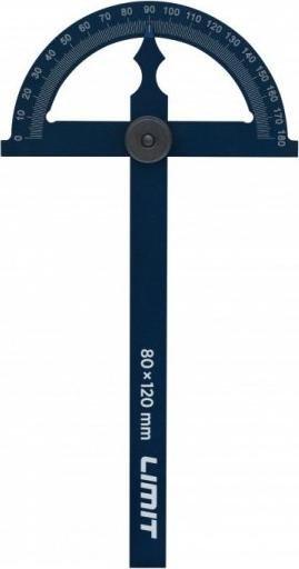 Limit Kątomierz tarczowy aluminiowy Limit PRD 80x120 mm