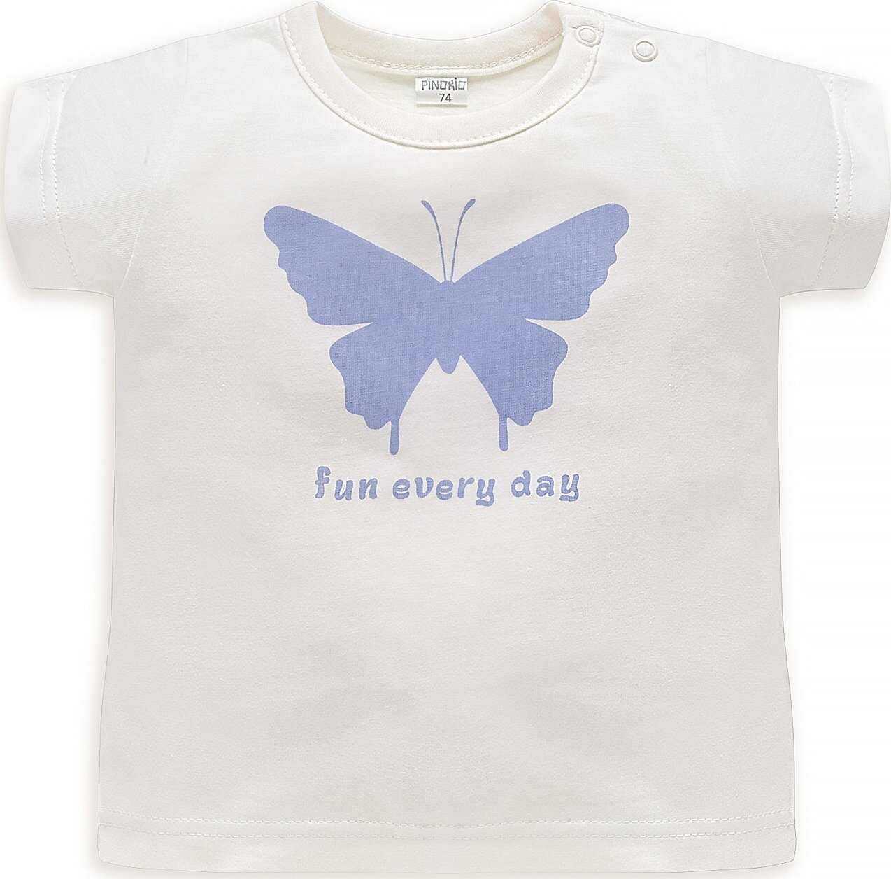 PINOKIO Bluzka bawełniana z krótkim rękawem dla dziewczynki Imagine Pinokio 122