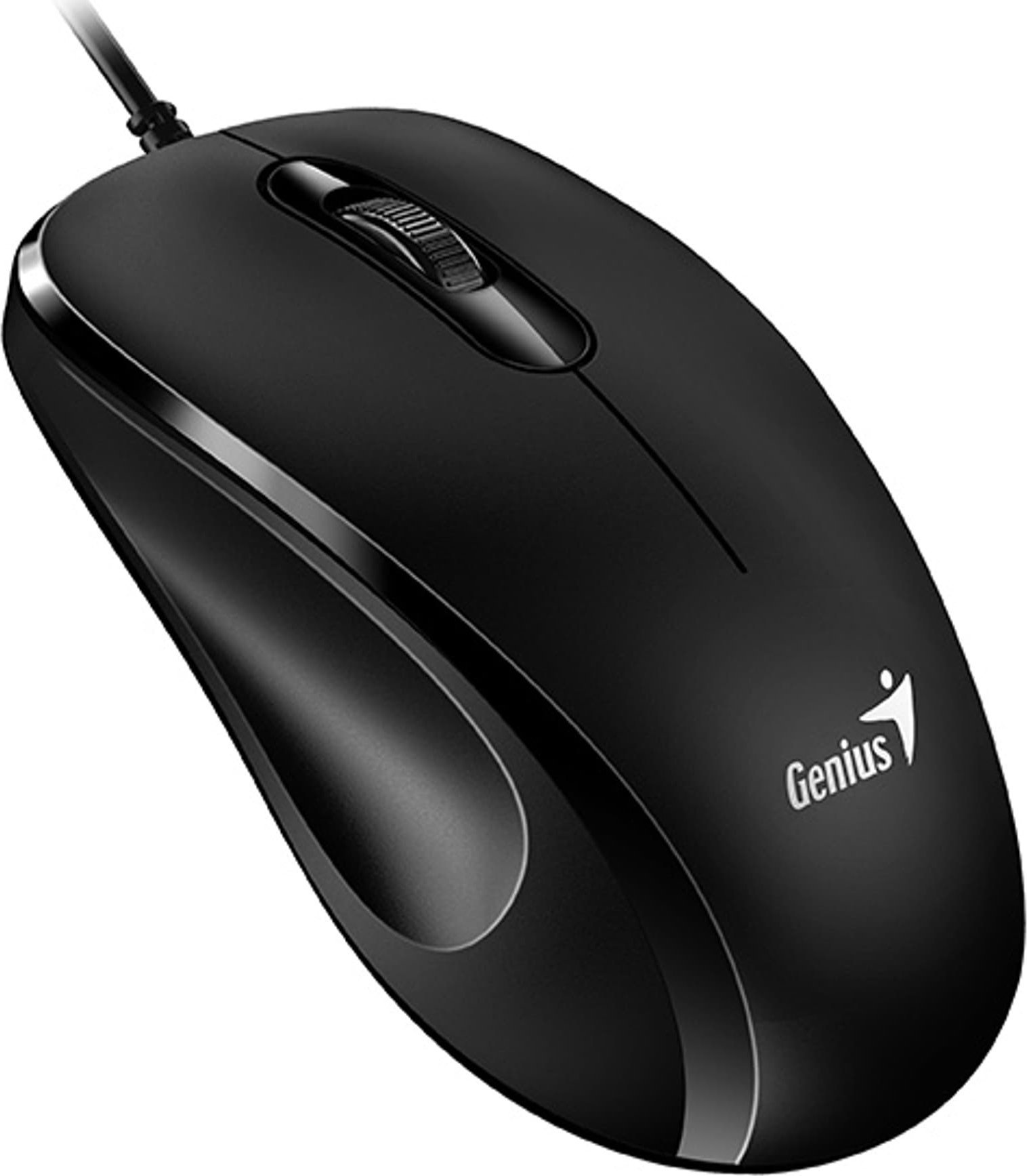 Mysz Genius Mysz przewodowa, DX-101, czarna, optyczna, 1200DPI