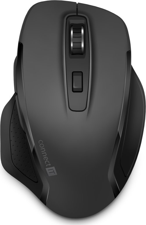Mysz Connect IT Dual SmartSwitch bezprzewodowa mysz, USB-A + C, szary