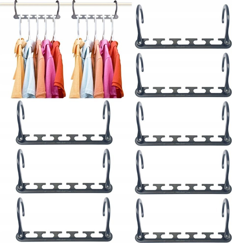 Verk ORGANIZER DO SZAFY NA WIESZAKI UBRANIA 8SZT MAX