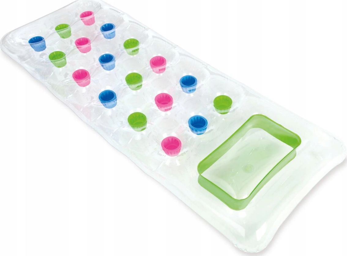 Intex Materac 188x71cm z okienkiem 2 kolory w worku 59894 INTEX