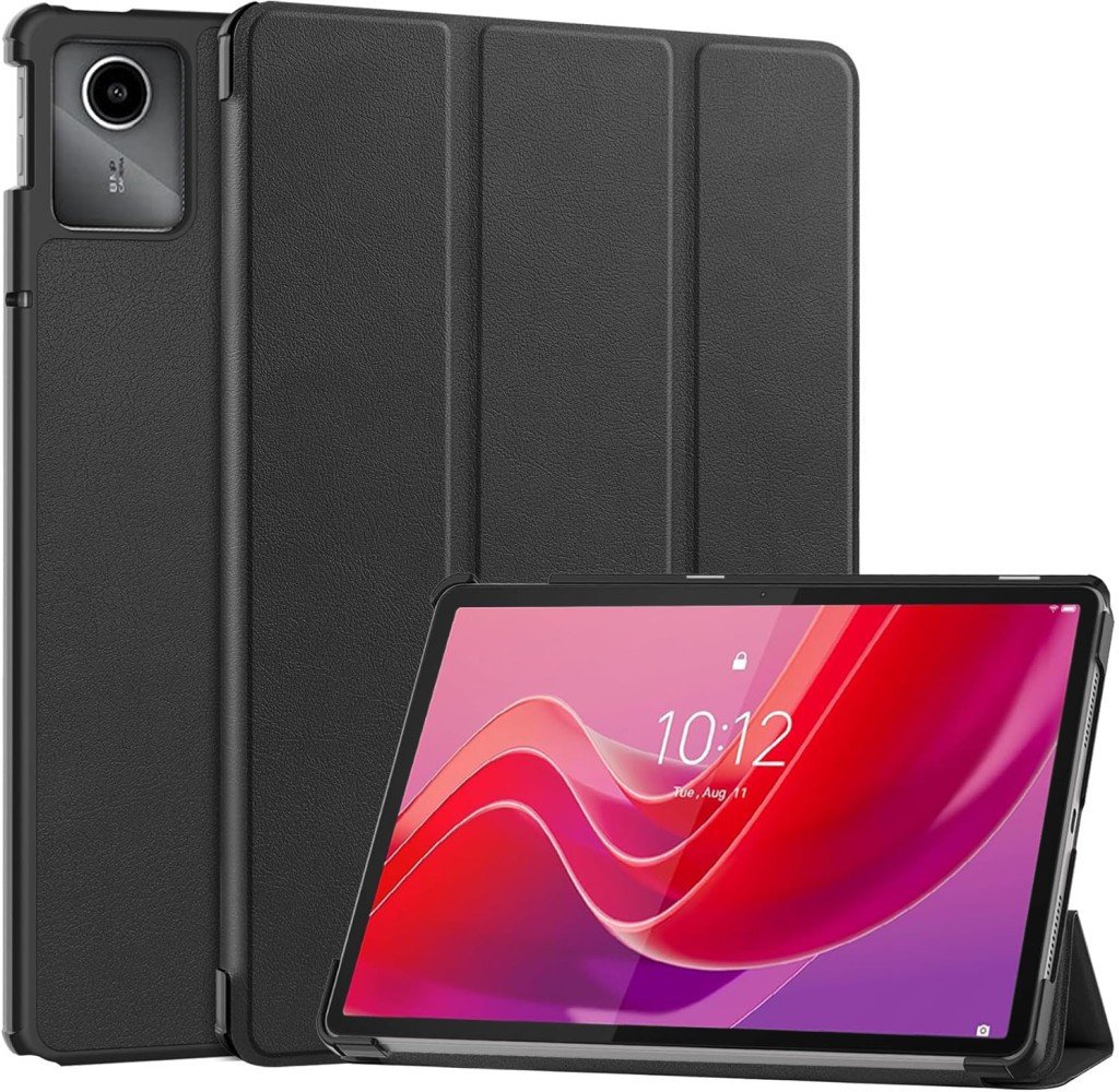 Etui z klapką Supero do Lenovo Idea Tab 11 TB-336, czarne