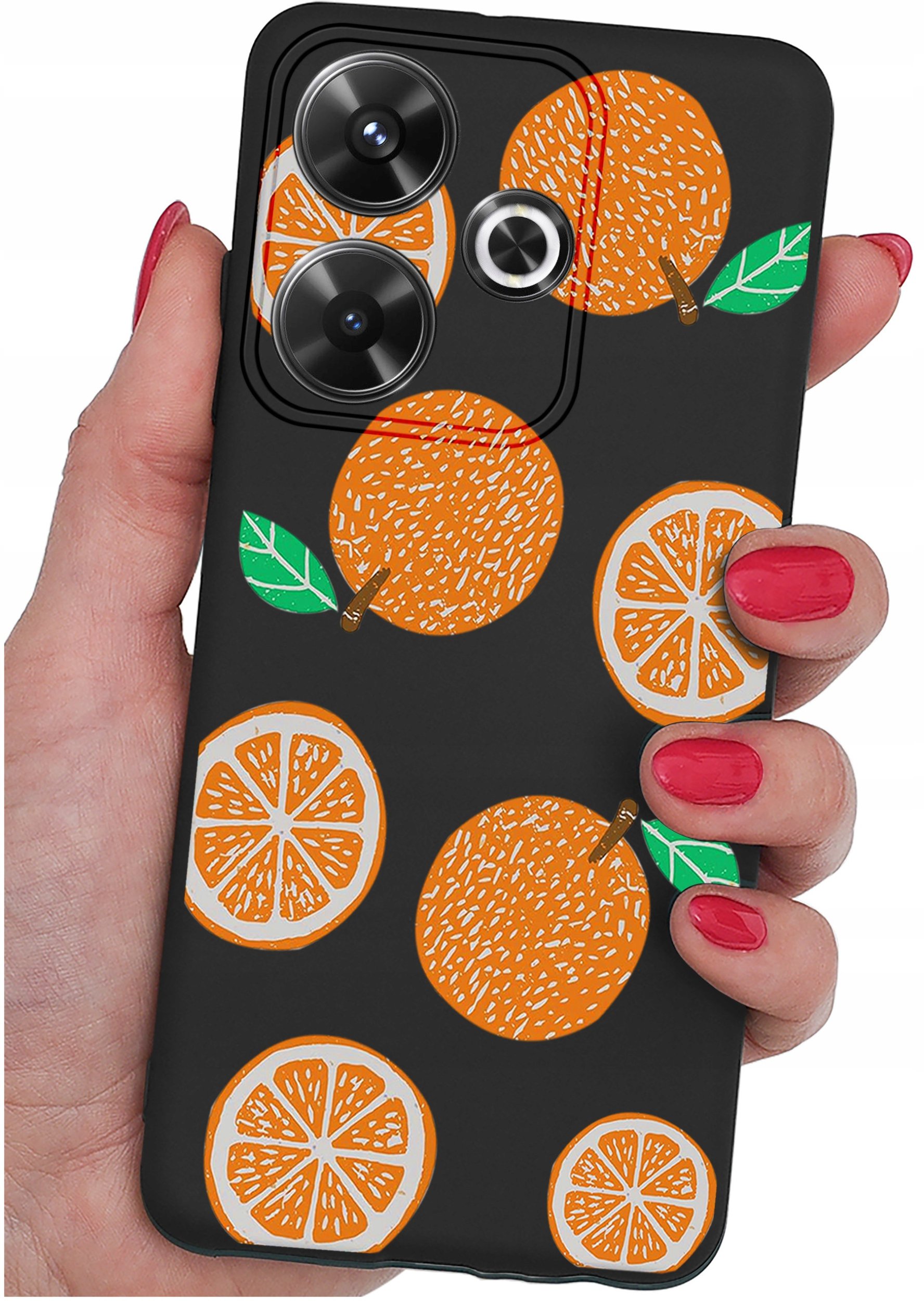 Etui do Xiaomi Redmi 13 4G WZORY |SILIKONOWE MATT CASE + SZKŁO 9H