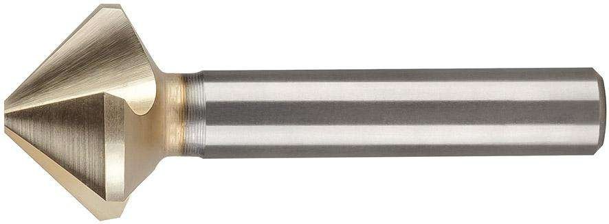 Pogłębiacz stożkowy HSSE-PM TiZrN 90,z nierównomierną podziałką 25mm