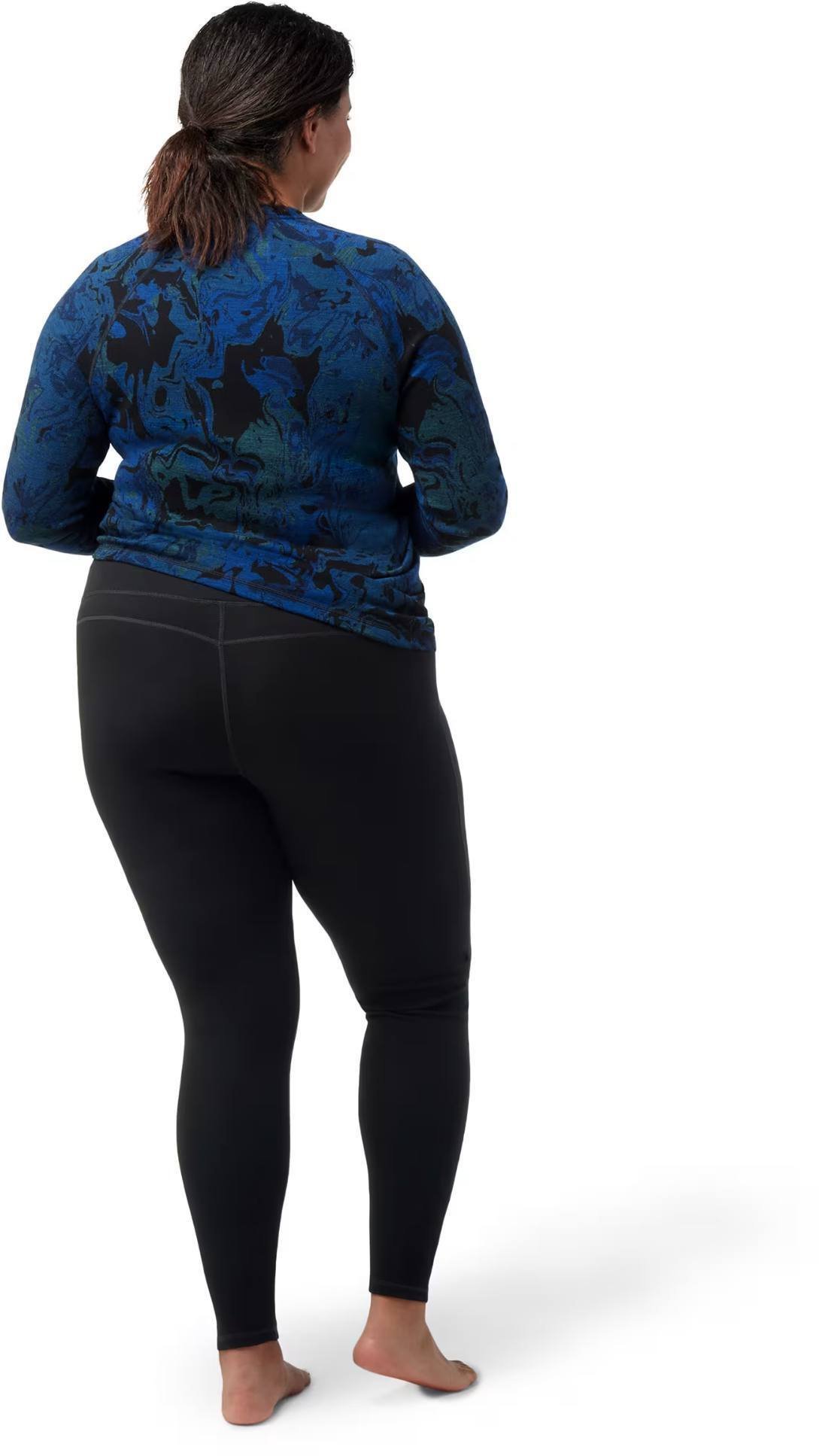 W'S Classic Thermal Merino Base Layer Bottom Plus Boxed, 001 | black, XL