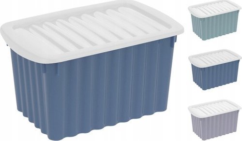 Koopman Pojemnik do przechowywania z pokrywką plastikowy 30x20x16 cm