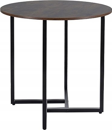 Signal STÓŁ ALTO II BRĄZ RUSTYKALNY/CZARNY FI80