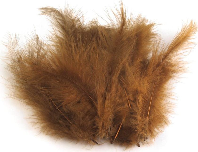 kufer-pasmanteria Piórka strusie ( BRĄZOWE )