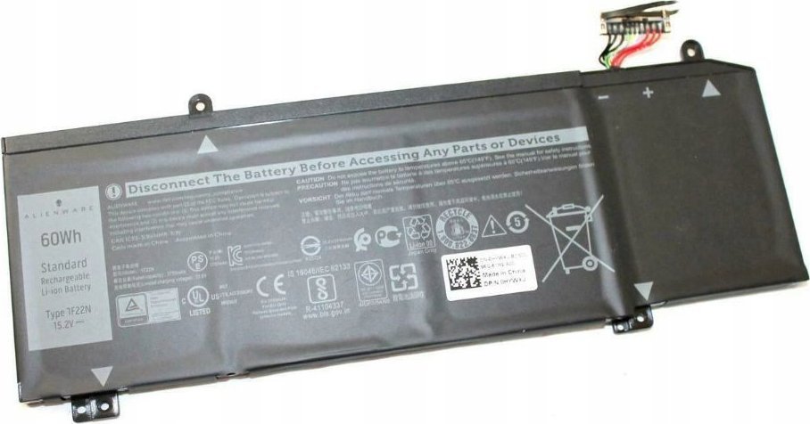 Bateria Dell Battery, 60WHR, 4 Cell,