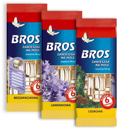 Bros Zawieszka na mole lawendowa 028