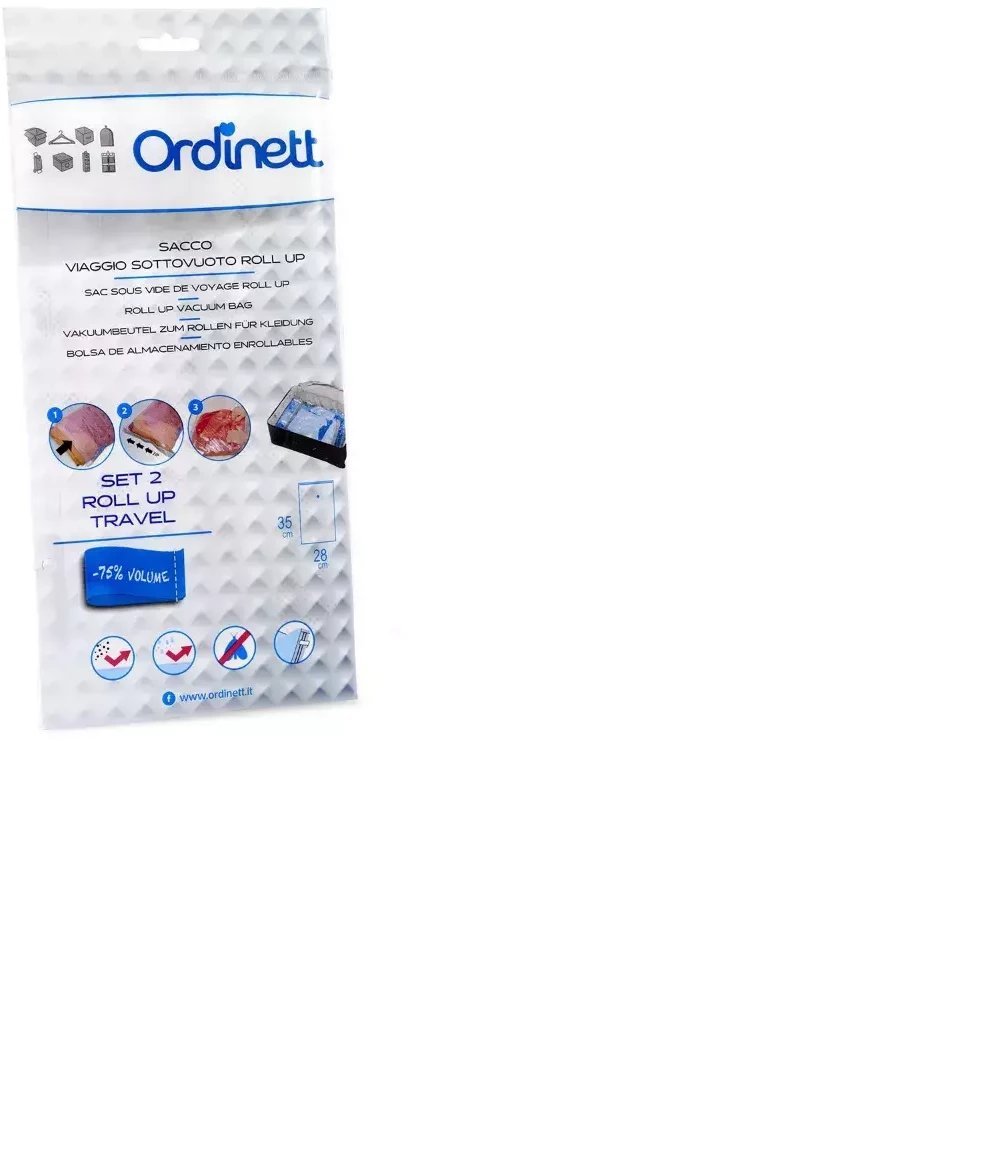 ORDINETT Vakuuma maisi 2gab. Ordispace Roll Up Travel 35x28cm 1231112