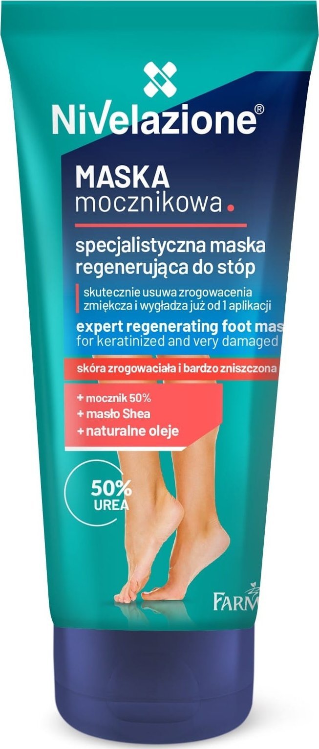 NIVELAZIONE Specjalistyczna maska regenerująca do stóp 75 g