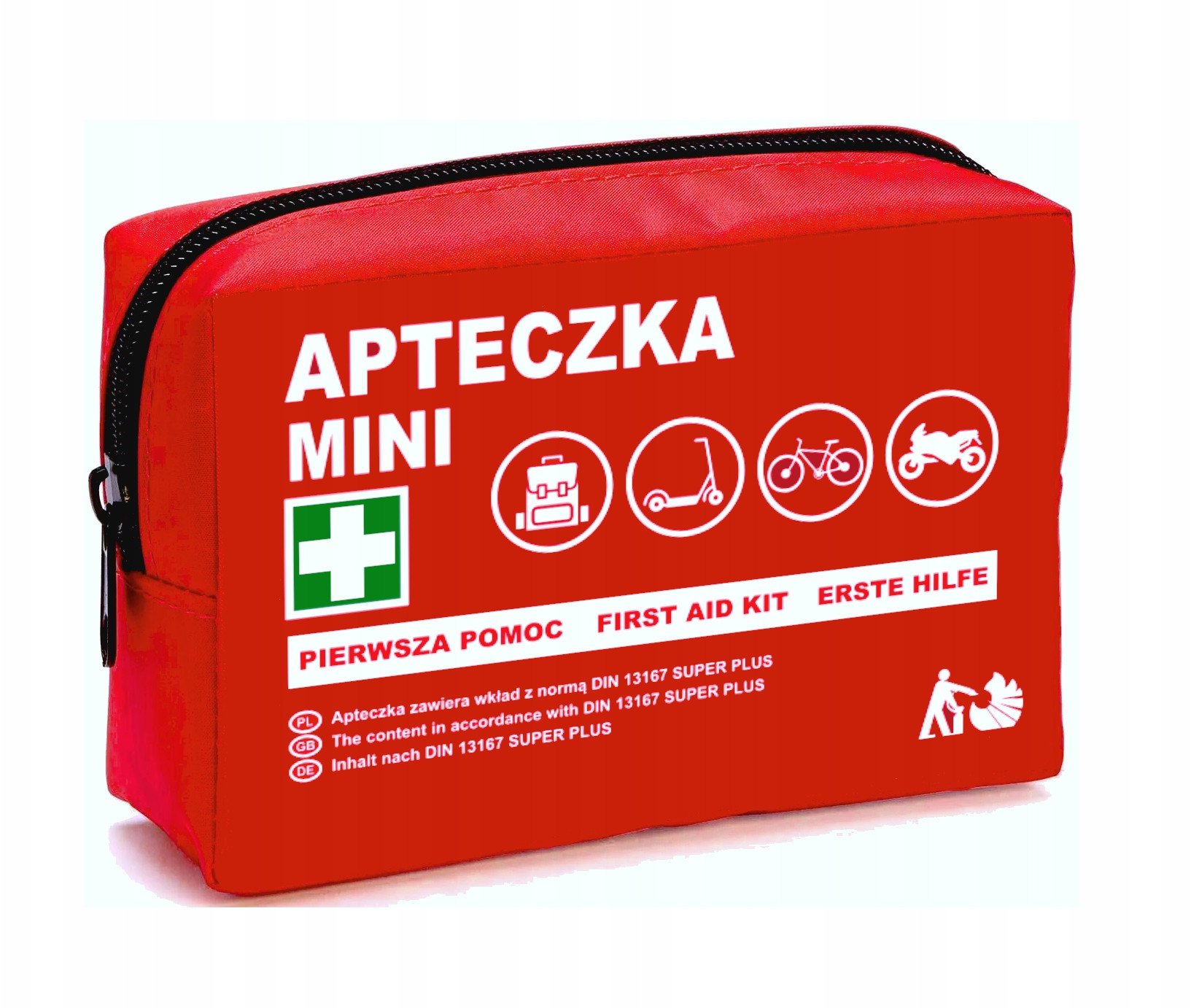 Apteczka MINI PLUS DIN 13167 - mała i podręczna pomoc