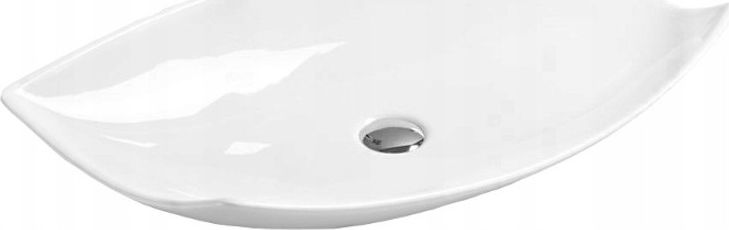 Umywalka Mexen Mexen Delia umywalka nablatowa 74 x 38 cm biała - 21857400