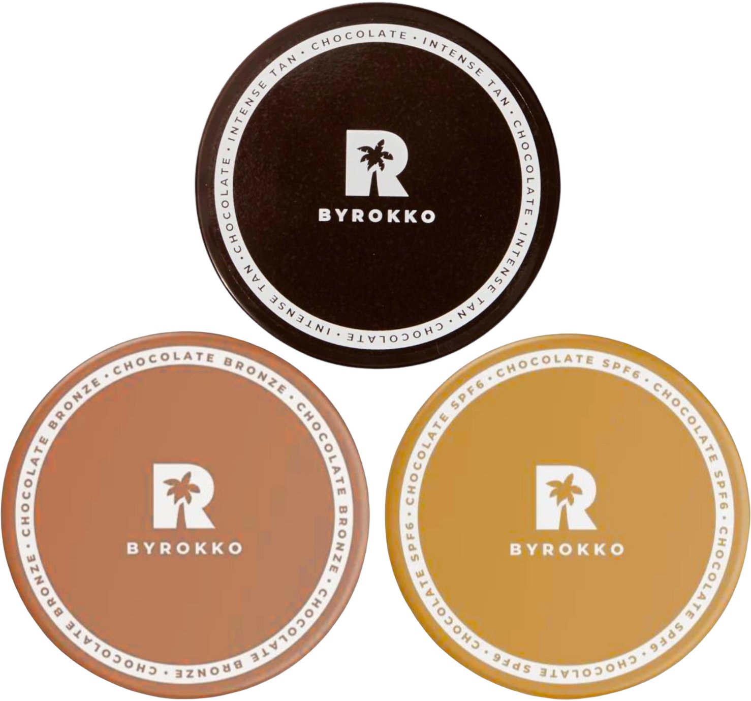 Byrokko All The Tan Czekoladowy Zestaw Do Opalania