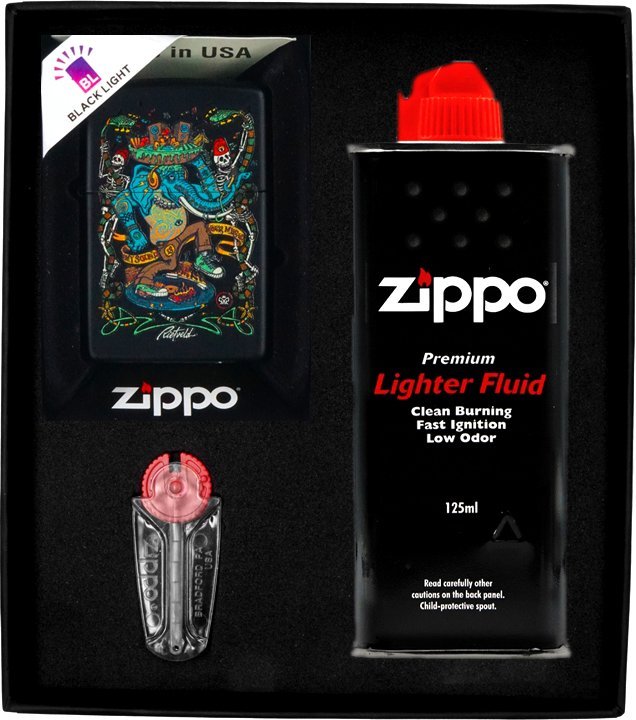 Zestaw ZIPPO Zapalniczka RICK RIETVIELD DESIGN Prezentowy No1