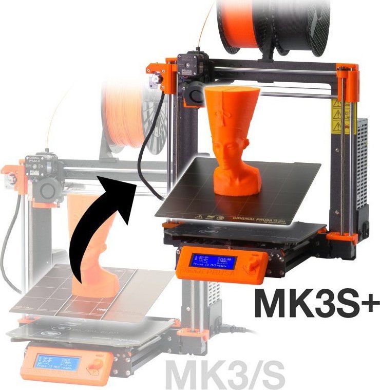 Prusa Zestaw MK3S+ upgrade kit - dla drukarek Originalna i3 MK3/S - do samodzielnego montażu}