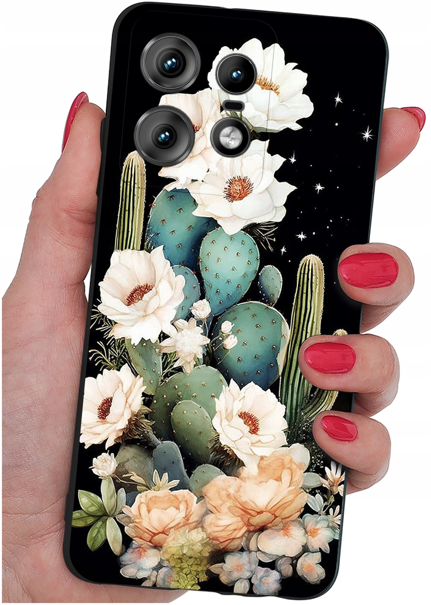 Etui do Motorola Moto EDGE 50 Pro WZORY |SILIKONOWE MATT CASE