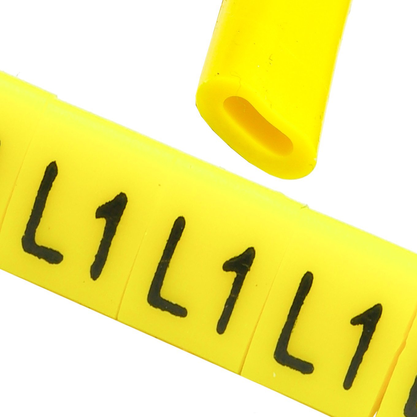 Ergom Oznacznik przewodów OZ-0 L1 żółte 100szt