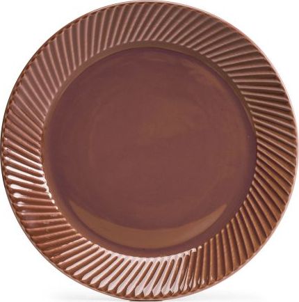 Sagaform Talerz Sagaform Coffee, czerwony, ceramika, śred. 20 cm