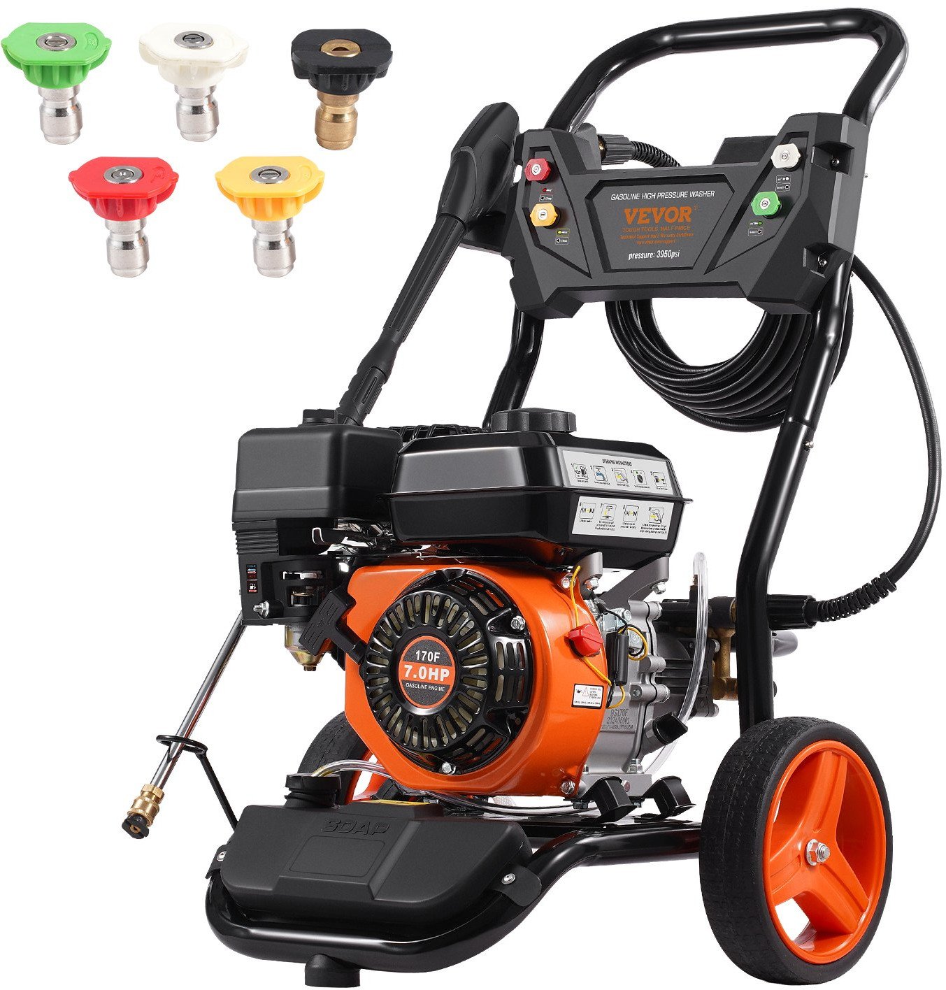 Gazowa Myjka Ciśnieniowa 3950 PSI 10 L/min