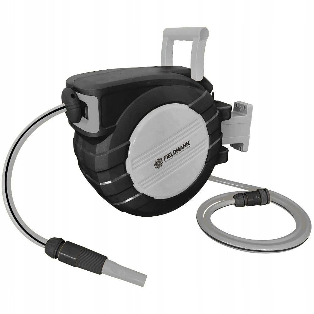 Automatinė žarnos ritė ir laistymo žarna Fieldmann FZH 1235, 1/2"-3/4", 30 m