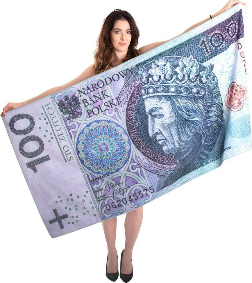GM Ręcznik kąpielowy 100 zł / PLN